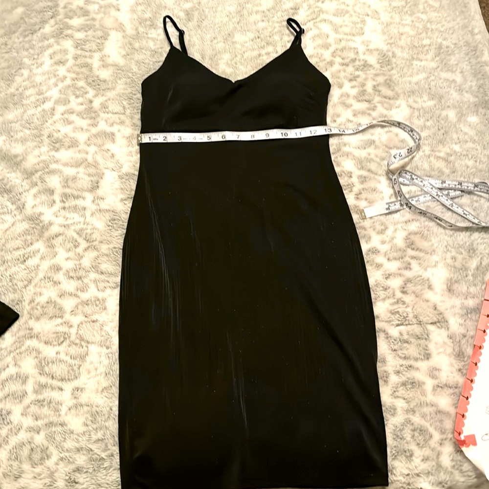 Black casual dress